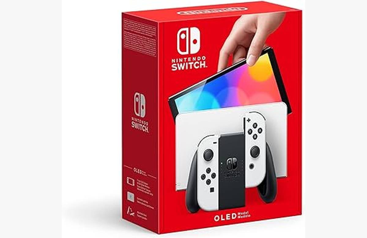 ¡Descubre la oferta irresistible de la nueva Nintendo Switch OLED con pantalla de 7 pulgadas y Joy-Con blanca!