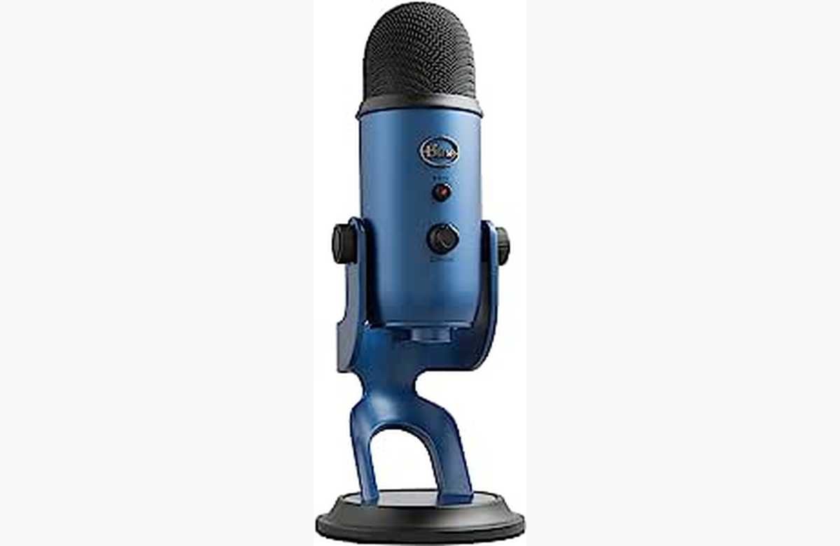 Mejora tu audio al máximo: Logitech for Creators Blue Yeti, el micrófono de referencia para Grabación, Streaming y Podcasting, ¡ahora a un precio irresistible!