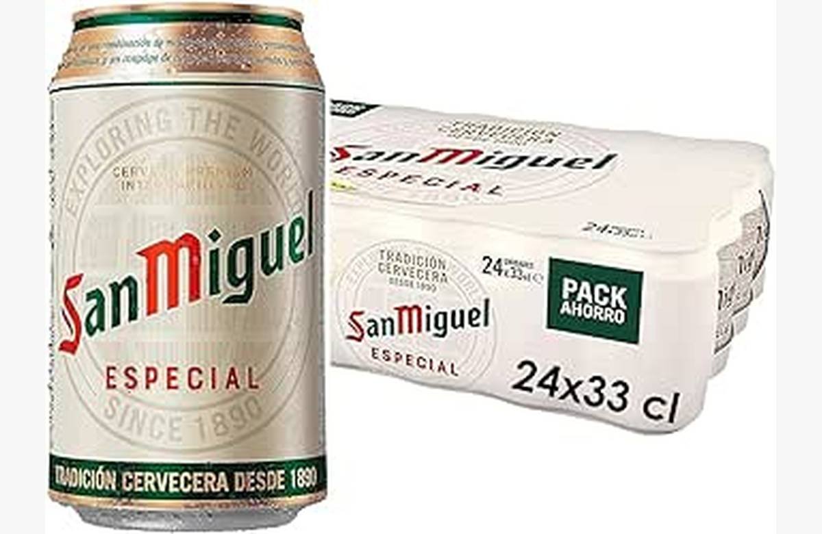 ¡Descuento del 20% en San Miguel Especial Cerveza Premium Lager, Pack de 24 Latas x 33cl! ¡Aprovecha ya esta increíble oferta!
