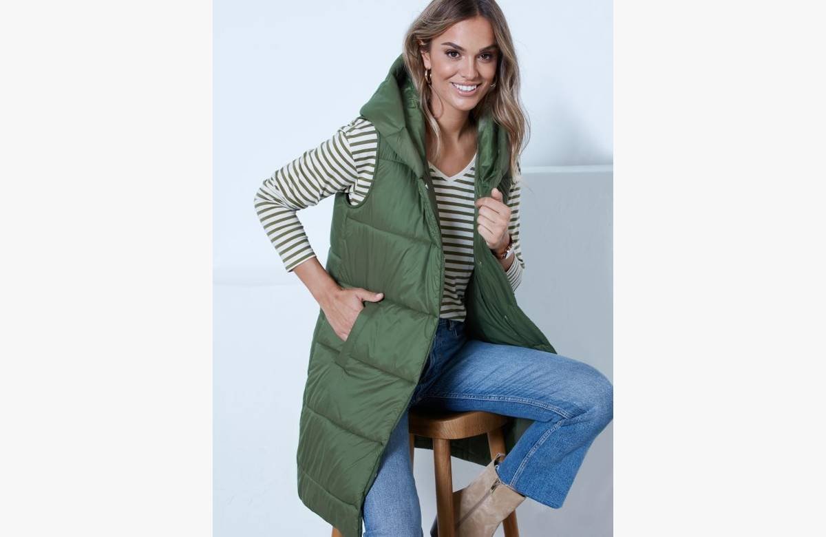¡Oferta única en el chaleco largo acolchado con capucha! ¡Precios nunca antes vistos en este chollazo impresionante!