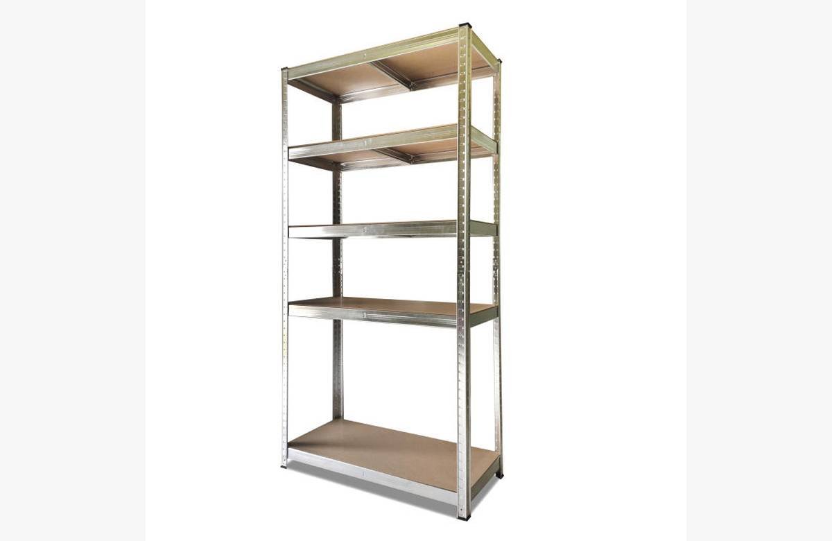 ¡Organiza tus cosas al mejor precio con esta estantería metálica galvanizada! ¡No te quedes sin la tuya!