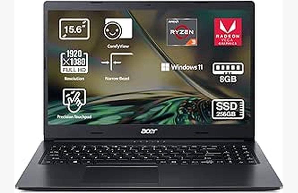 ¡No te quedes sin tu Acer Aspire 3 A315-23! Descuento exclusivo en este potente portátil con AMD Ryzen 3, 8 GB RAM, 256 GB SSD y Windows 11 Home. ¡Aprovecha ya!
