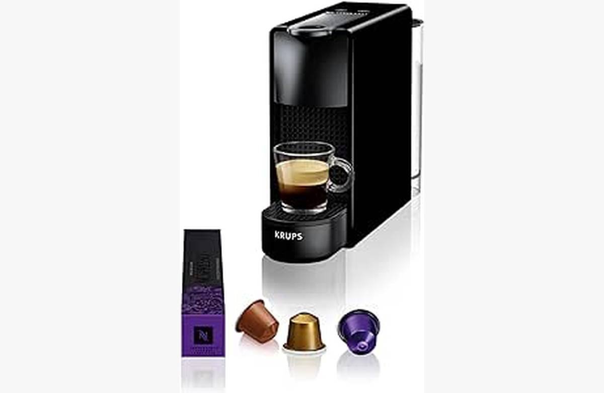 ¡El café perfecto en casa con esta increíble oferta! Cafetera Krups Nespresso Essenza Mini XN1108 con 19 bares de presión y apagado automático. ¡Precio de ganga por tiempo limitado!