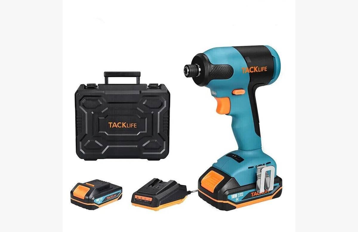 ¡No te resistas a esta oferta única! Destornillador eléctrico sin escobillas TACKLIFE TDID20K: potencia de 18V con descuento irresistible