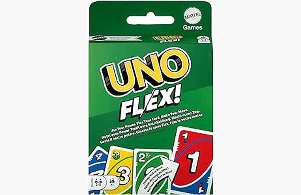 ¡Diviértete en familia con el juego de cartas UNO Flex a un precio irresistible!