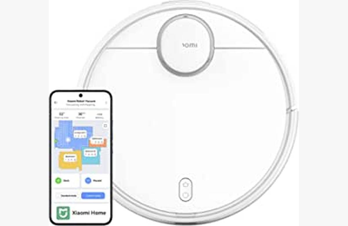 ¡Haz brillar tu hogar sin esfuerzo con el Xiaomi Robot Vacuum S12 y su increíble poder de succión de 4000 Pa!