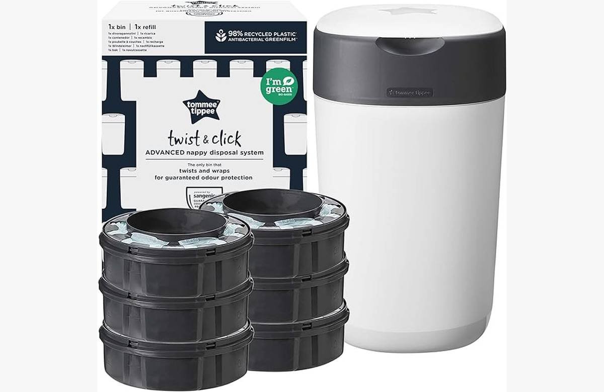 ¡Descubre la solución perfecta para los pañales con el nuevo contenedor ecológico de Tommee Tippee!