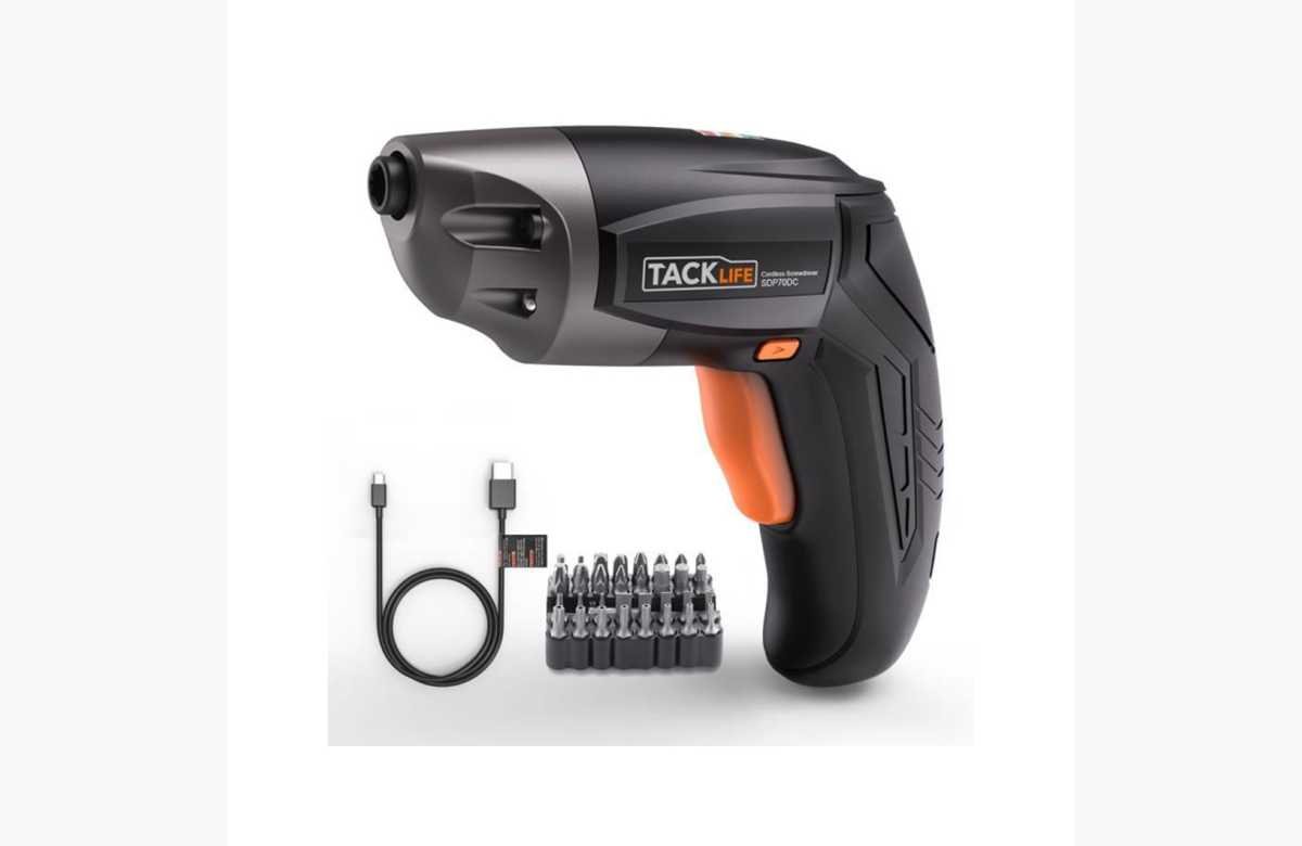 ¡No te pierdas esta oportunidad única! Descuento increíble en el Destornillador Inalámbrico Tacklife SDP70DC.
