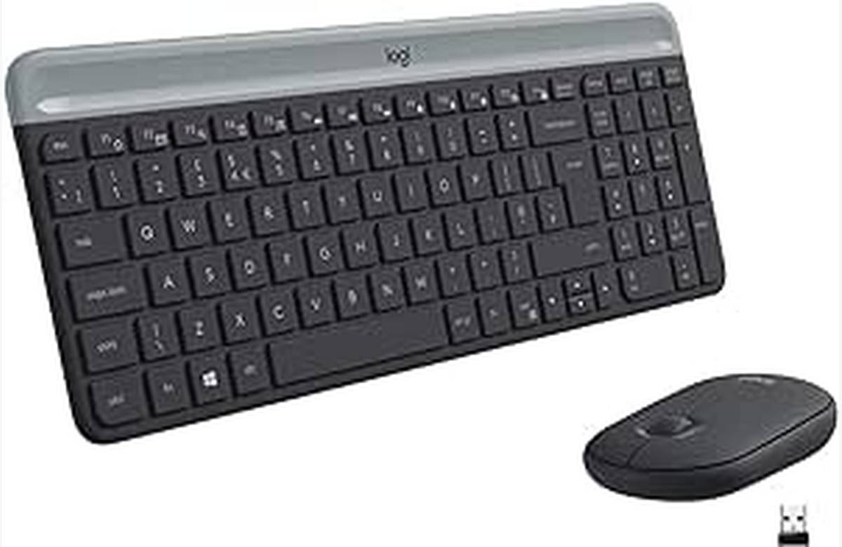 ¡La mejor oferta para trabajar sin limitaciones! Descubre el Logitech MK470 Combo: teclado y ratón inalámbrico con batería de larga duración y diseño compacto. ¡No dejes escapar esta oportunidad!