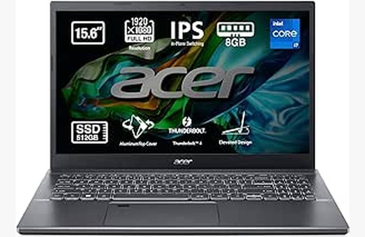 ¡No te quedes sin esta increíble oferta! Acer Aspire 5 A515-57 – Ordenador Portátil con Intel Core i7, 8 GB RAM y 512 GB SSD. ¡Aprovecha ya!