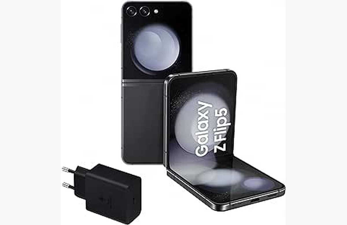¡No te quedes sin el increíble Samsung Galaxy Z Flip5, 256GB + Cargador 45W!