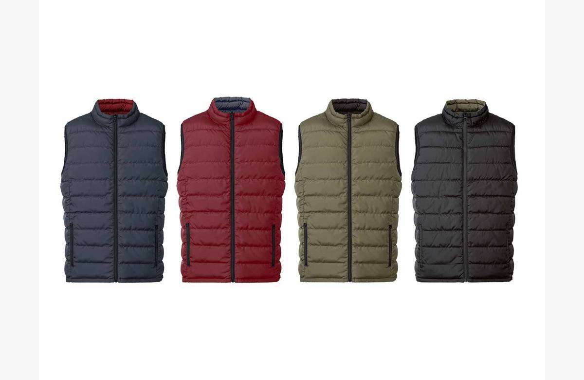 ¡Consigue ahora mismo un moderno chaleco reversible para hombre a un precio increíble!