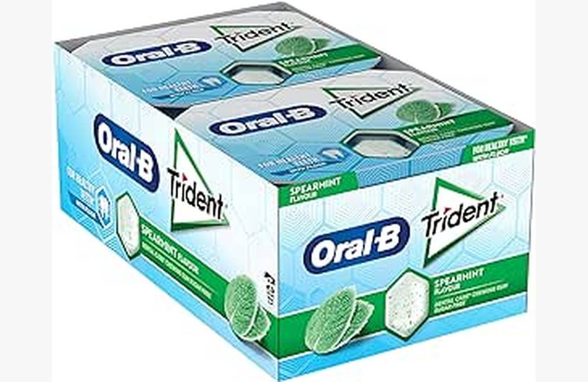 ¡Precio irresistible! Chicles Trident OralB Hierbabuena 17gx12, aprovecha la ganga única ahora mismo