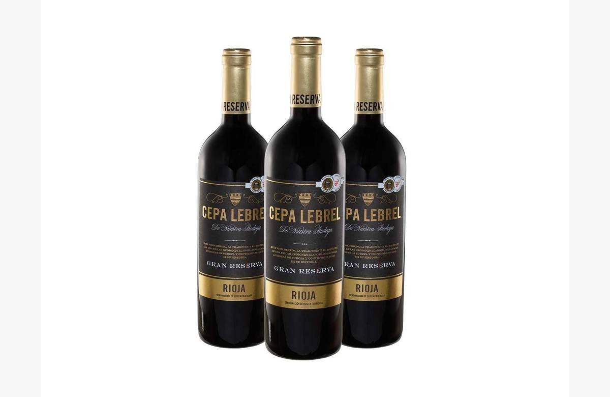 ¡Aprovecha esta oferta única en vinos de calidad! Cepa Lebrel Gran Reserva DO Rioja, ¡una delicia para los amantes del buen sabor!