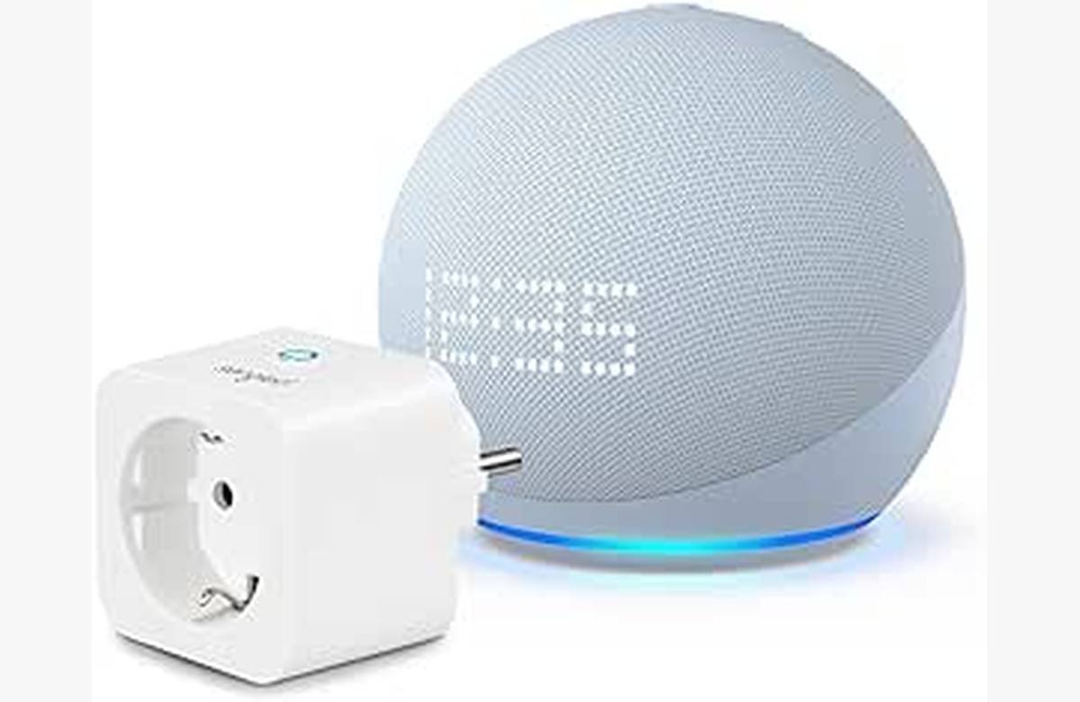 ¡Ahorra ahora! Echo Dot 5ª generación con reloj, el aliado imprescindible para tu hogar inteligente. ¡Compra ya!