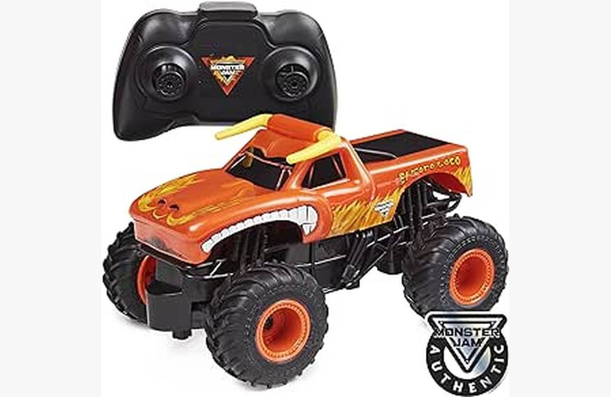 ¡Potencia alucinante y diversión sin límites con el Coche TELEDIRIGIDO EL Toro Loco 1:24 para niños de 4 años!