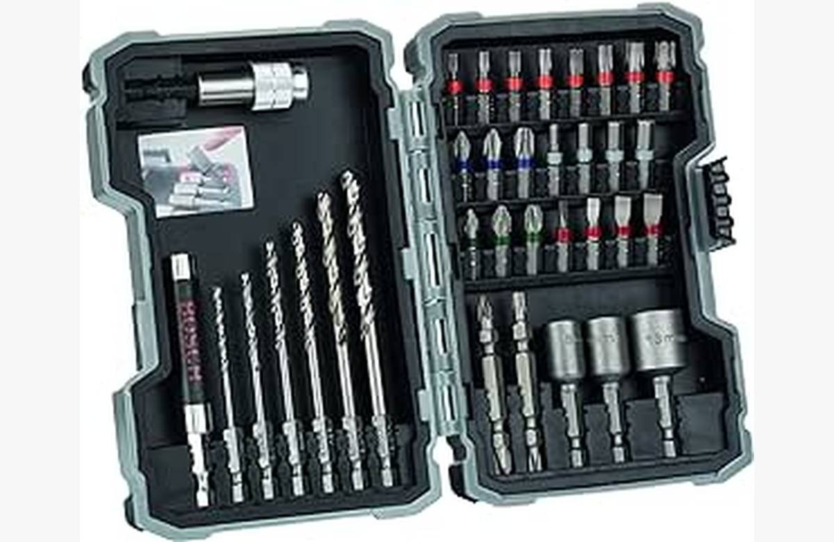 Potencia y precisión en un solo paquete: el set profesional de brocas y puntas Bosch ¡para completar tu equipo ahora!