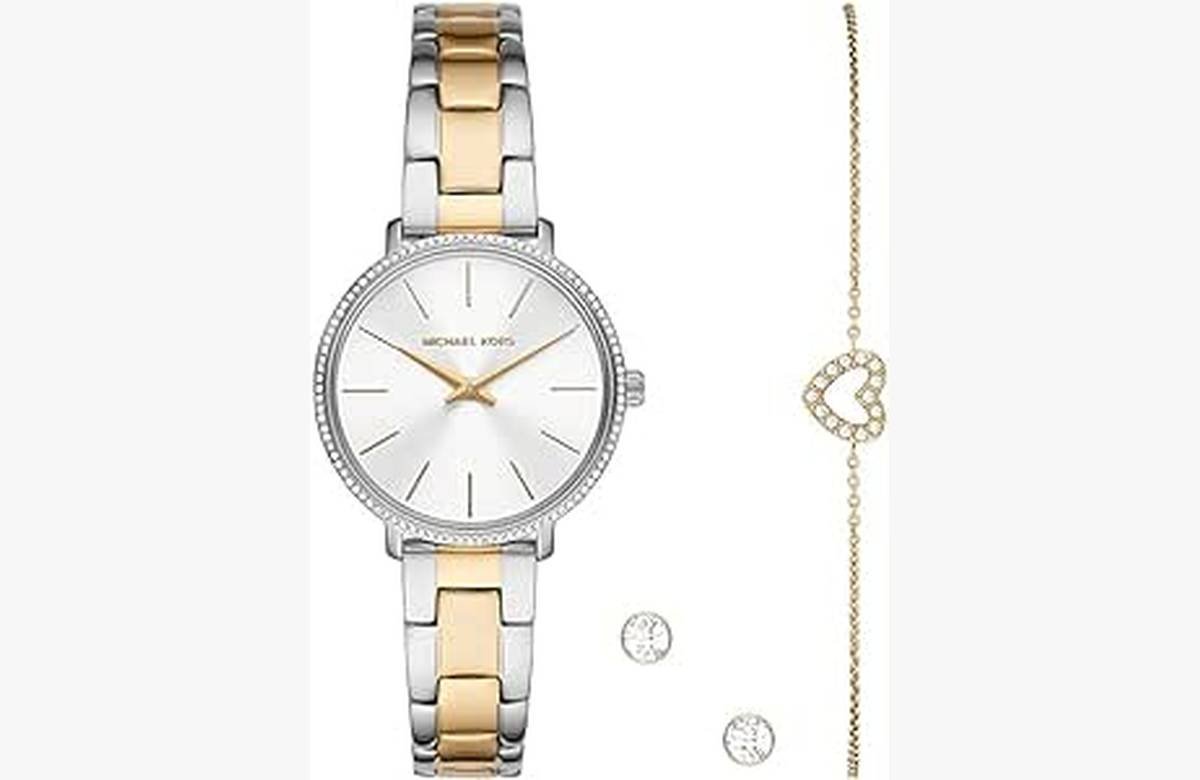¡Luce sofisticada con el reloj de mujer Michael Kors Pyper a un precio irresistible!