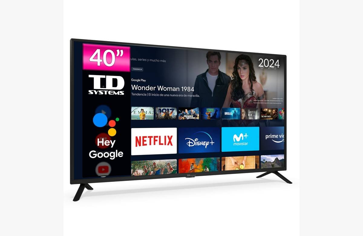 Ahorra y simplifica: Smart TV Hey Google Official Assistant Android 11 en oferta TD Systems