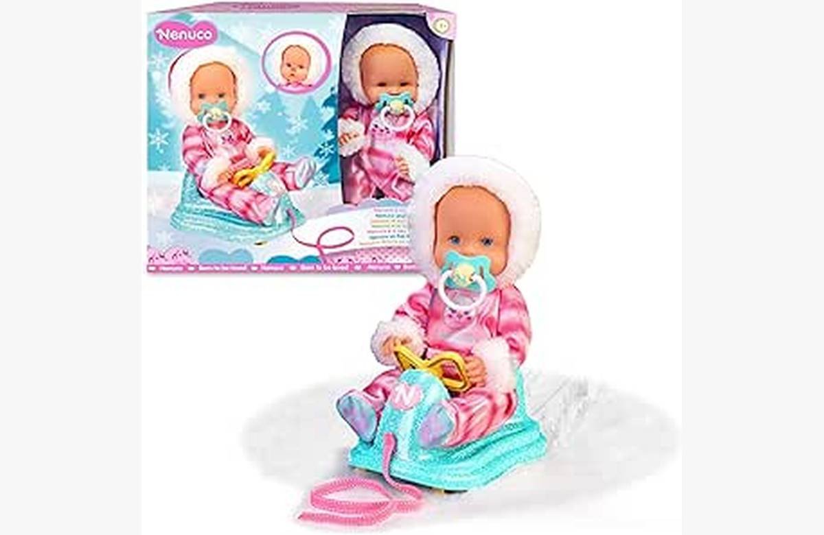 ¡Aprovecha la magia del invierno con el irresistible Nenuco en su trineo mágico!