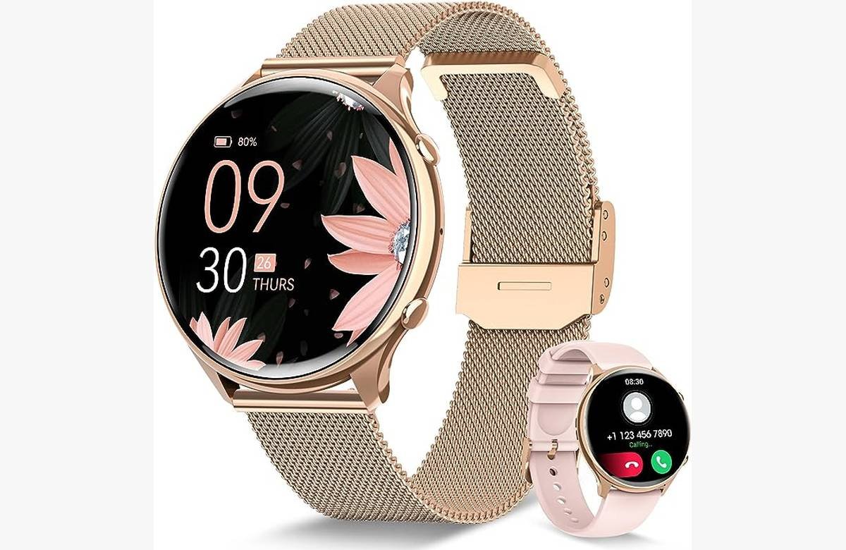 Encuentra el Reloj Inteligente Mujer completo para tus necesidades: seguimiento menstrual, deportes, pulsómetro y más. ¡Aprovecha esta oportunidad!