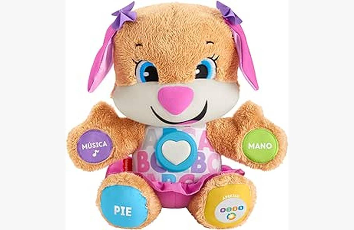 ¡Dale a tu bebé un mundo de estímulos con la Perrita Primeros Descubrimientos de Fisher-Price!