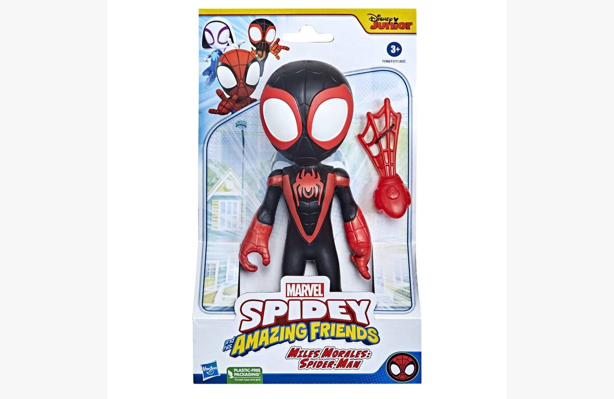 ¡Obtén la figura gigante de Miles Morales: Spider-Man y sorprende a los fans de Spidey And His Amazing Friends!