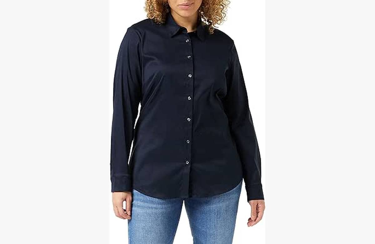 ¡Aprovecha el descuento único! Blusa Tommy Hilfiger Mujer Heritage Slim Fit con precios irresistibles