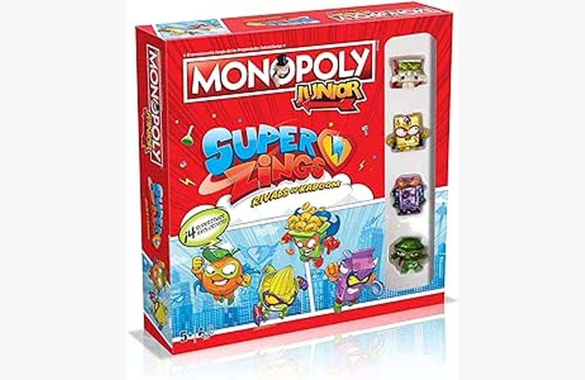 ¡Ahorra al máximo en el Monopoly Junior SuperThings y disfruta de una ganga increíble con tus amigos!