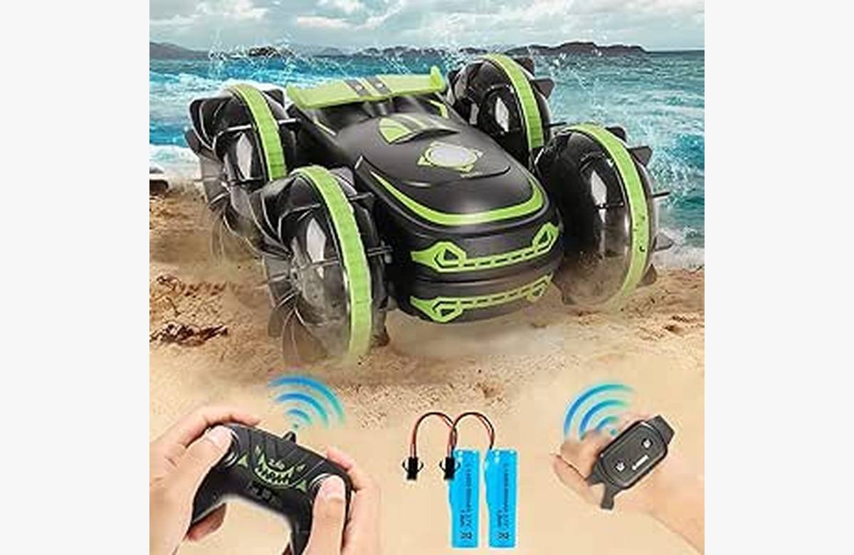 ¡Ahorra un 50% en el coche teledirigido anfibio con sensor de gestos! ¡No te pierdas esta exclusiva oportunidad!