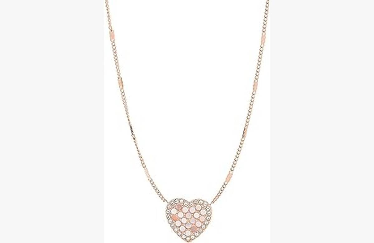 ¡Brilla con estilo! Collar Vintage Glitz Fossil para Mujer, ¡a un precio imperdible!