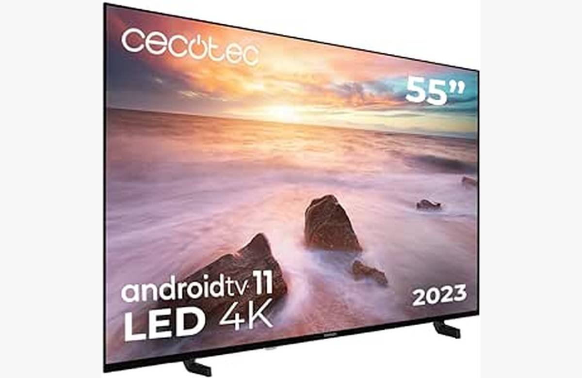¡Vive una experiencia cinematográfica única en casa con el televisor LED 55 4K UHD de Cecotec! ¡Android 11, Dolby Vision, Dolby Atmos y diseño sin marco! ¡No te pierdas esta increíble oferta!