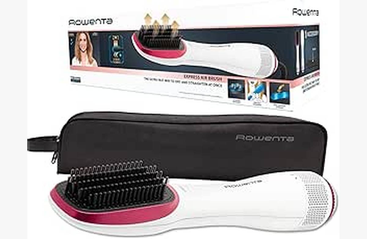 Consigue un cabello suave y sin encrespamiento con el alisador de aire caliente Rowenta CF6220