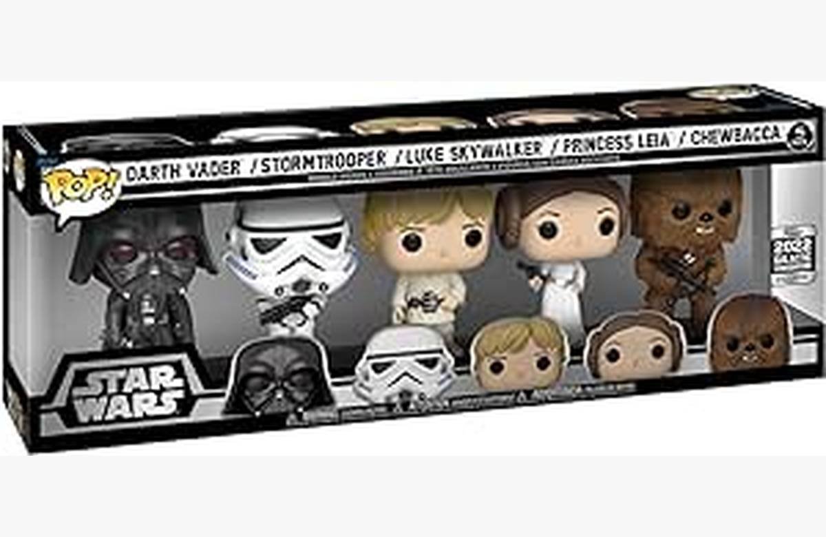 ¡Oferta única! Adquiere el set de 5 Figuras de Vinilo Coleccionables de Star Wars – Darth Vader con un precio irresistible. Ideal para amantes de todas las edades de la saga. ¡Aprovecha ya!