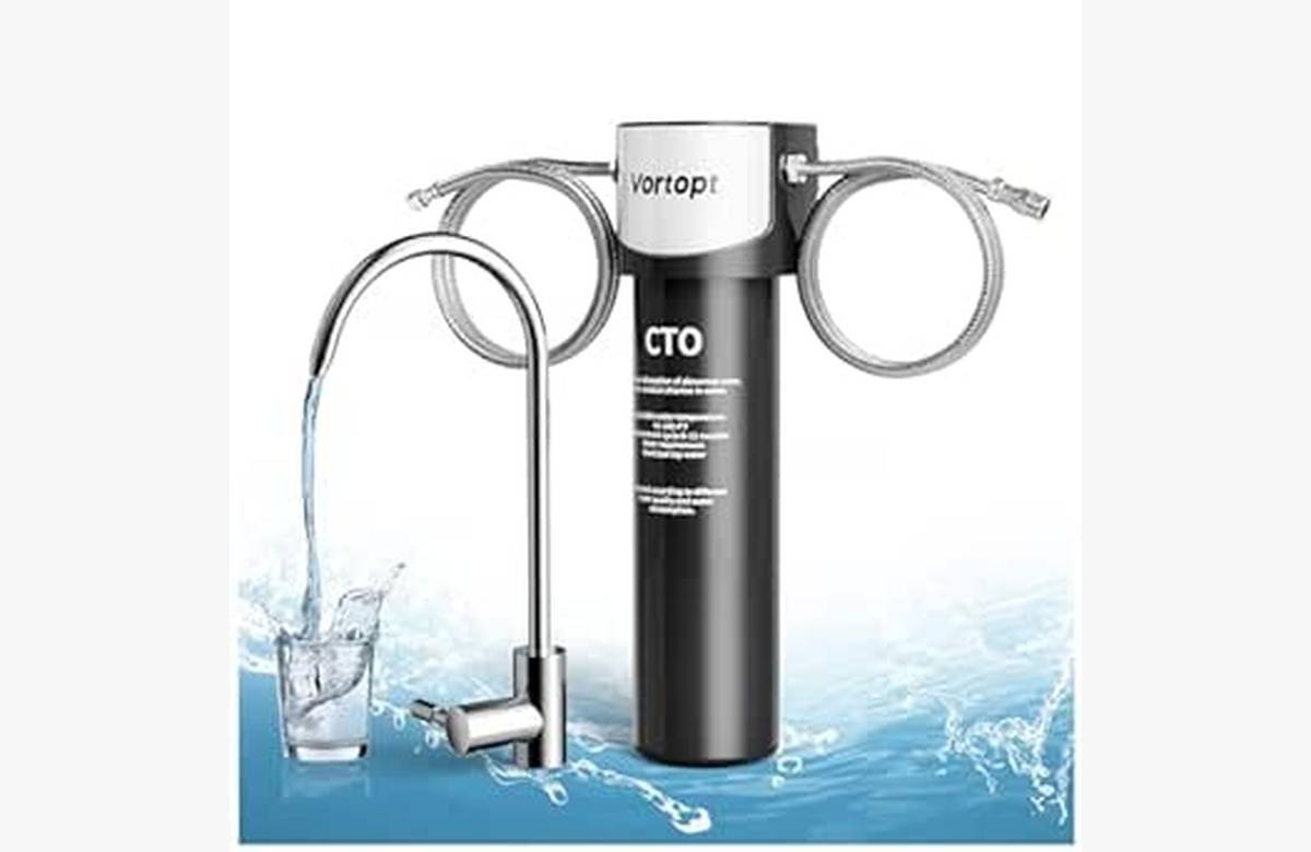 ¡Ahorra un 60% en el Filtro de Agua Vortopt y disfruta de agua pura y saludable!