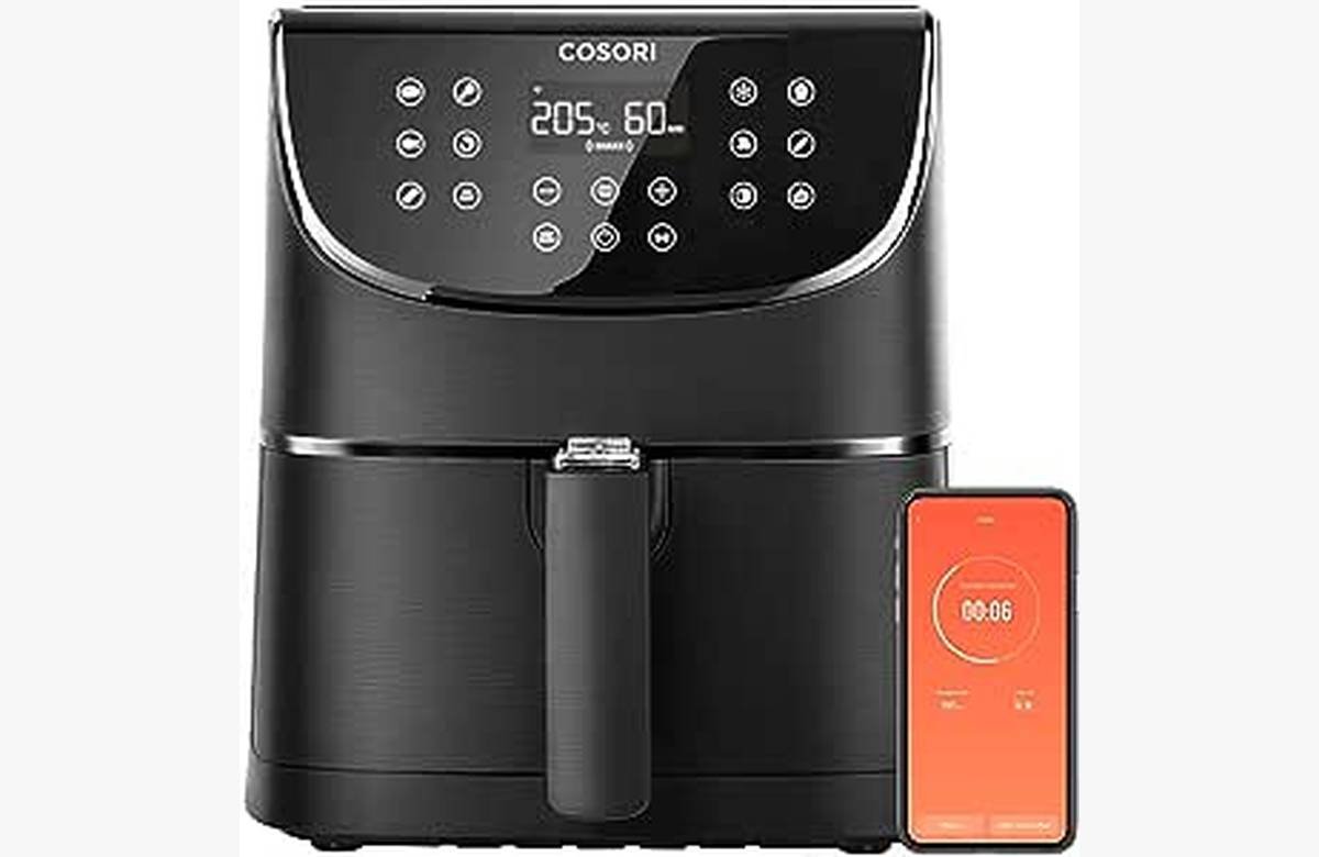 ¡Aprovecha el súper descuento en la freidora de aire sin aceite y descubre 100 deliciosas recetas en español!