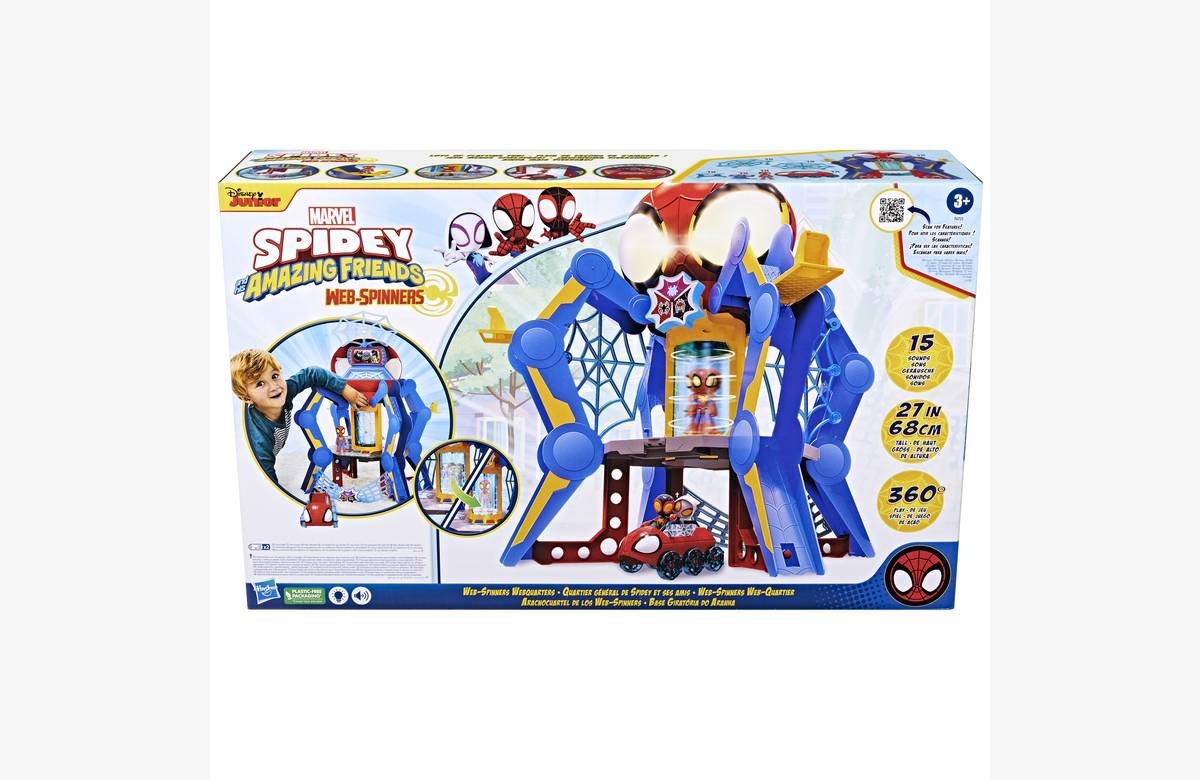 ¡Descuento excepcional en la figura de Marvel Spidey and His Amazing Friends en el Aracnocuartel de los Web-Spinners!