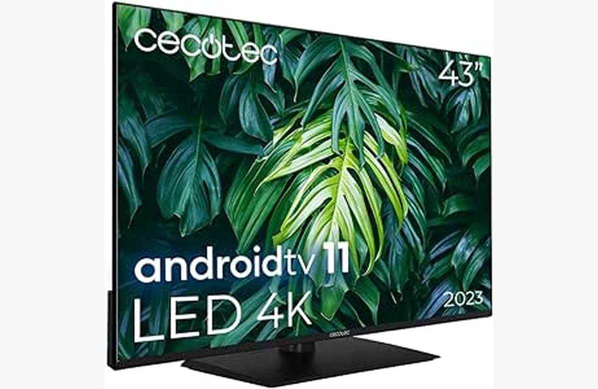 ¡Disfruta la mejor calidad de imagen y sonido con este Televisor LED 43 Smart TV 4K UHD con Android 11, Dolby Vision y Dolby Atmos!