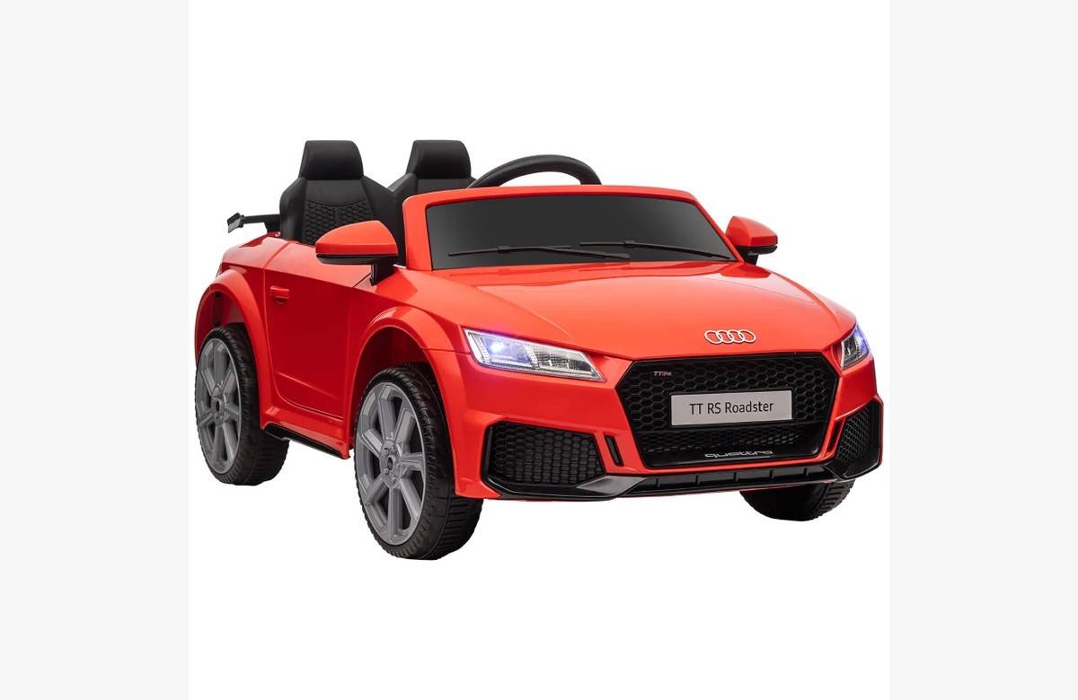 ¡Oferta exclusiva! Coche eléctrico Audi TT para niños: ¡diversión garantizada con mando a distancia y música! ¡Aprovecha este precio único ahora mismo!