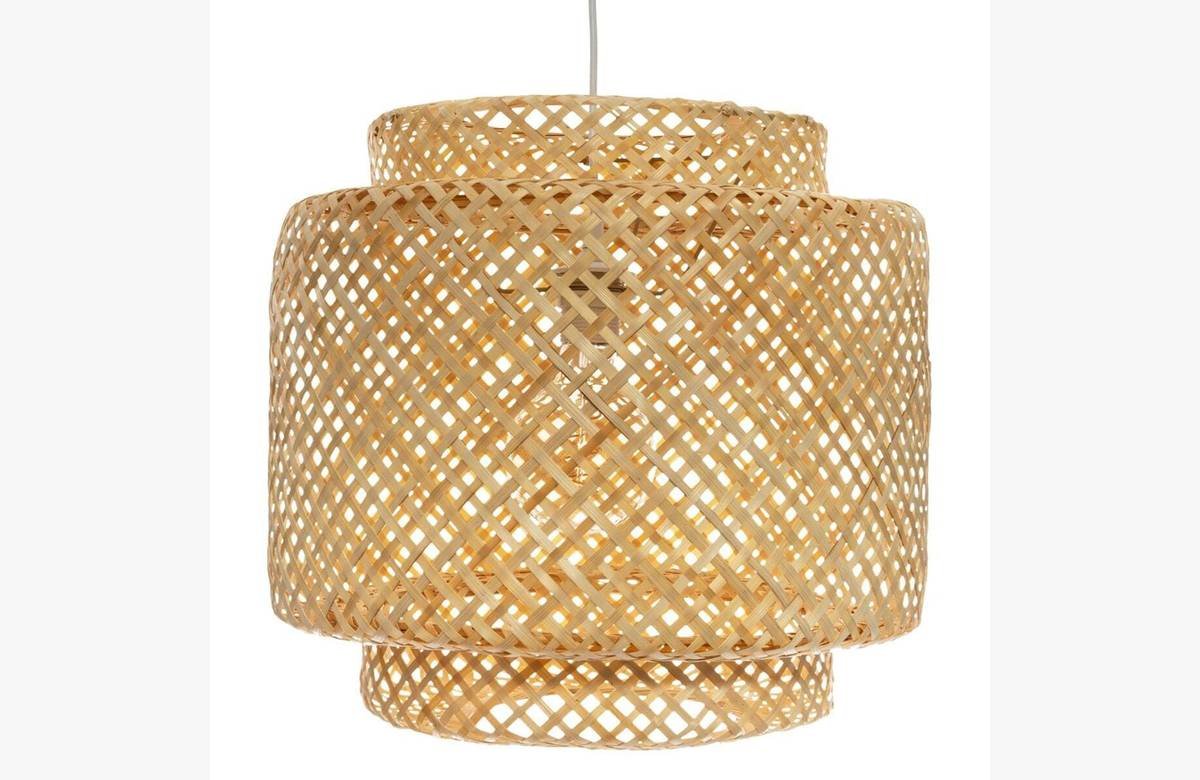 ¡Dale a tu hogar un toque natural y sofisticado con esta increíble Lámpara Colgante de Bambú! ¡Obtén el mejor precio ahora mismo!