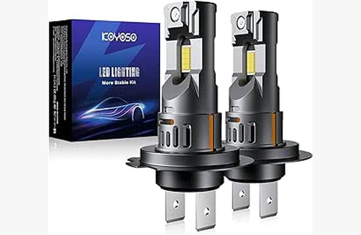 ¡Ilumina tu camino con la Luz LED H7 55W 15000LM! Potencia y brillo excepcionales, sin necesidad de adaptador ¡Aprovecha esta oferta imperdible!