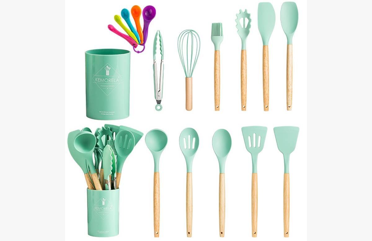 ¡Aprovecha ahora y equípate con utensilios de cocina de silicona de calidad!