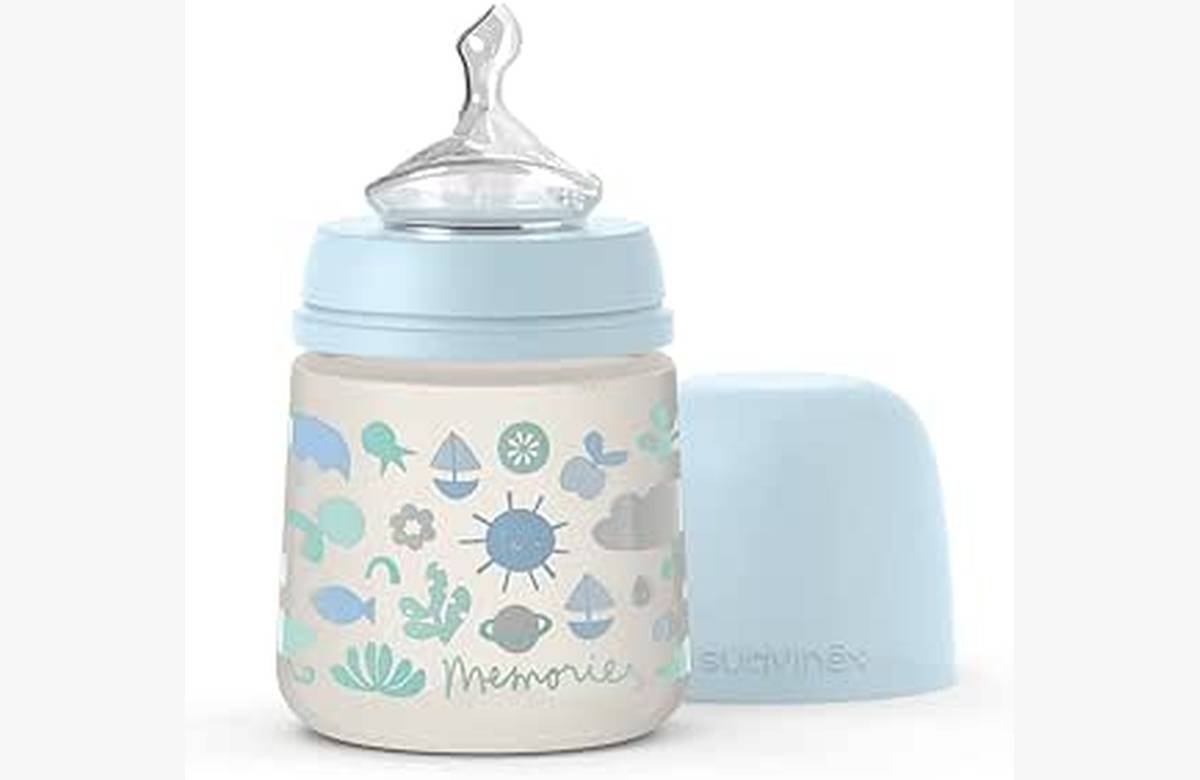 ¡Biberón Suavinex 150 ml con tetina anatómica! El complemento perfecto para tu bebé. ¡No te lo pierdas!