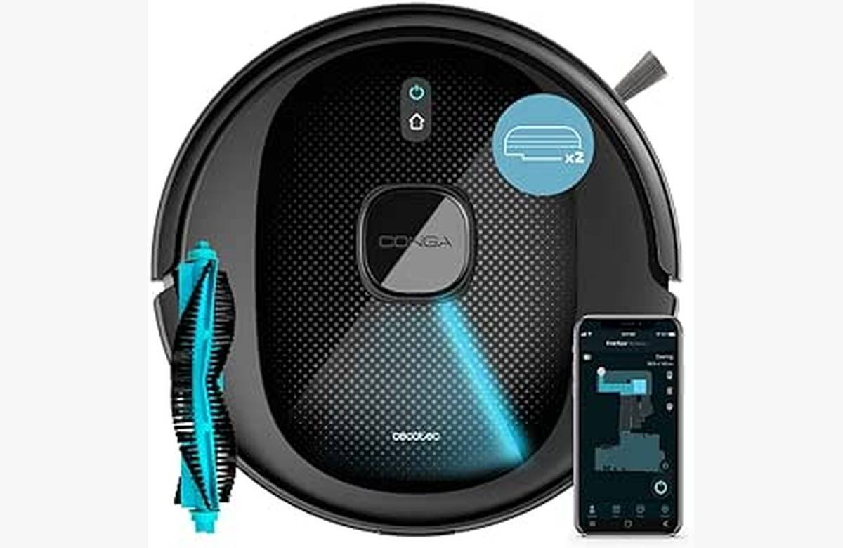 ¡Ahorra tiempo y dinero con el aspirador robot Conga 7490 Immortal X-Treme!