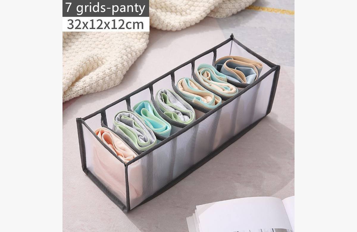 ¡Ahorra espacio y tiempo! 50% de descuento en práctica caja de almacenamiento para organizar tu ropa interior.