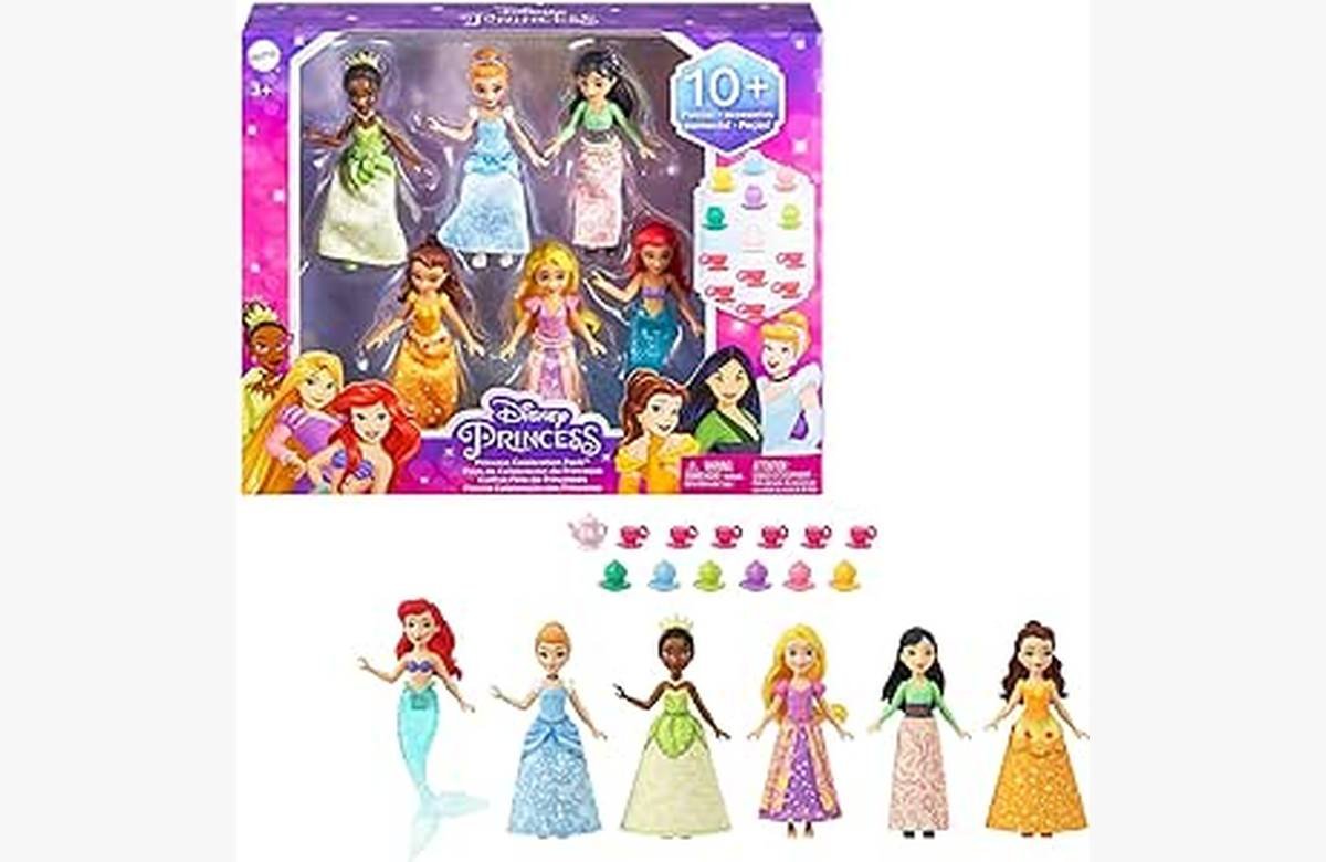 ¡Descuento increíble en el Pack de 6 muñecas Disney Princess Minis con accesorios! ¡No te lo puedes perder!