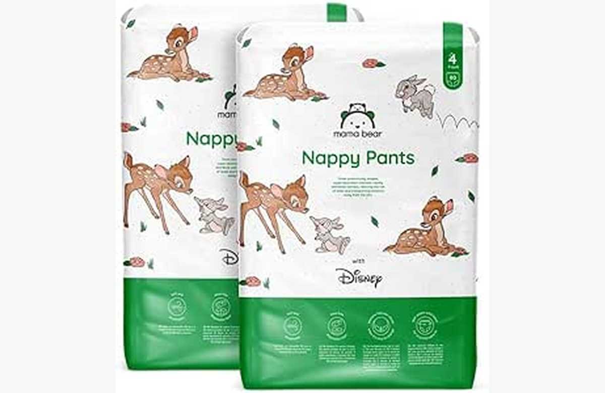 ¡Aprovecha el increíble descuento en pañales Mama Bear Disney, 160 pañales – Talla 4!