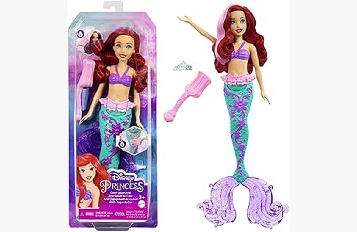 La muñeca sirena de Disney de Princesa Ariel ahora tiene un descuento imperdible. ¡No dejes pasar esta oportunidad única de cambiar de color y sumergirte en la magia!