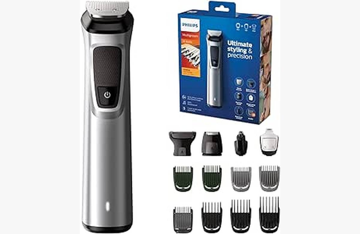 ¡Llévate la Recortadora 14 en 1 Philips Multigroom Serie 7000 a un precio irresistible y cuida tu barba, pelo y cuerpo con la herramienta definitiva!