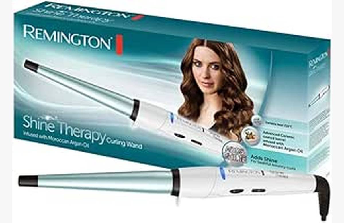 Consigue rizos deslumbrantes con el rizador de pelo Remington Shine Therapy